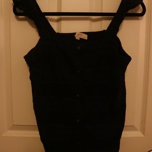 Crochet Blue Tank top